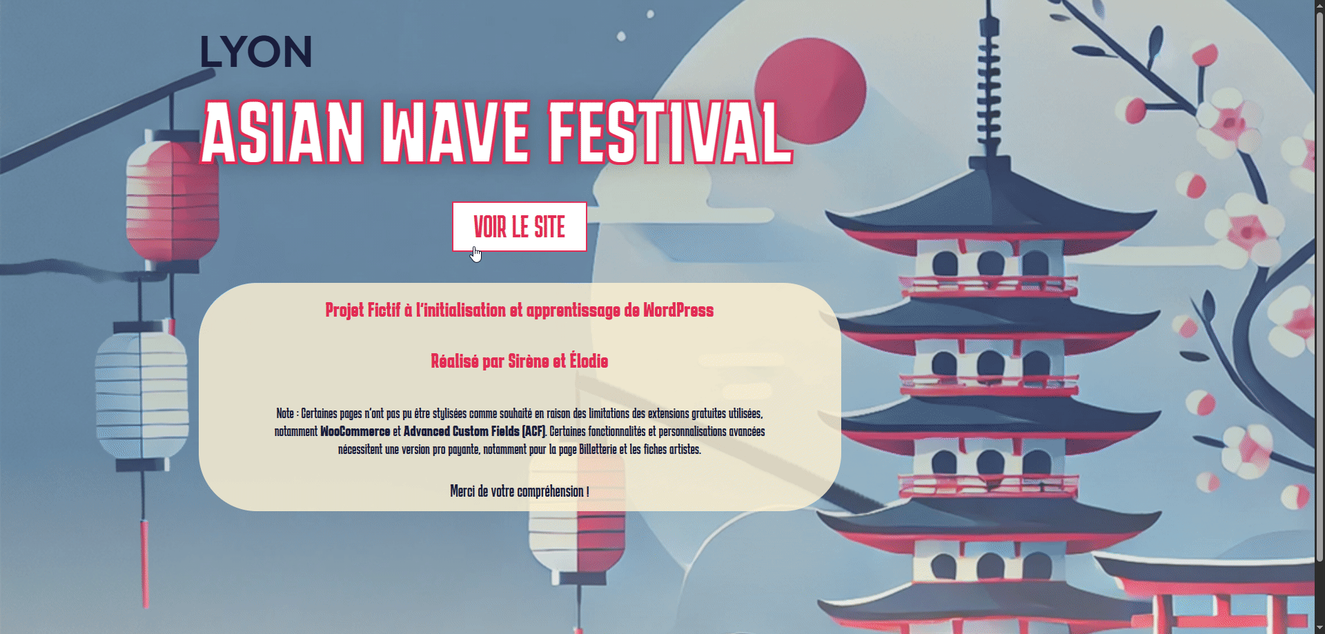 GIF du site Asian Wave Festival